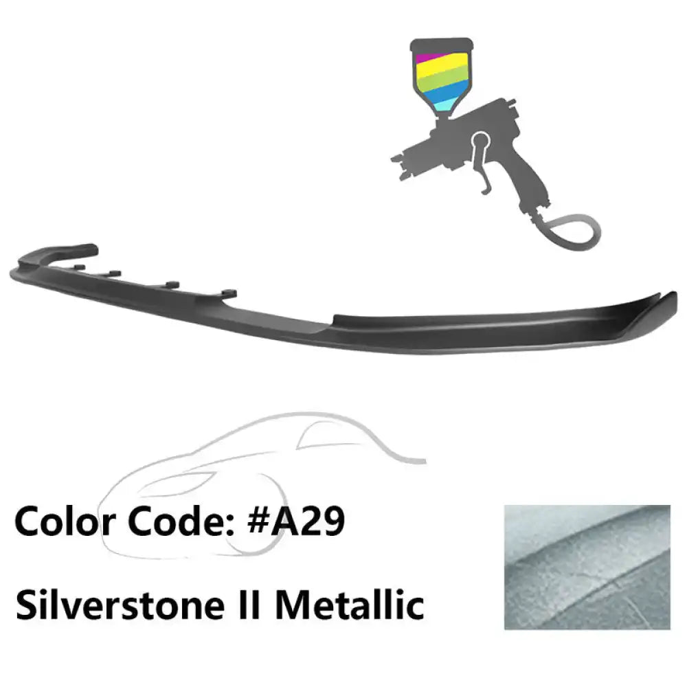 2017-2020 BMW G30 5 Series M Sport HM Painted Front Bumper Lip ABS Painted #A29 Silverstone II Metallic