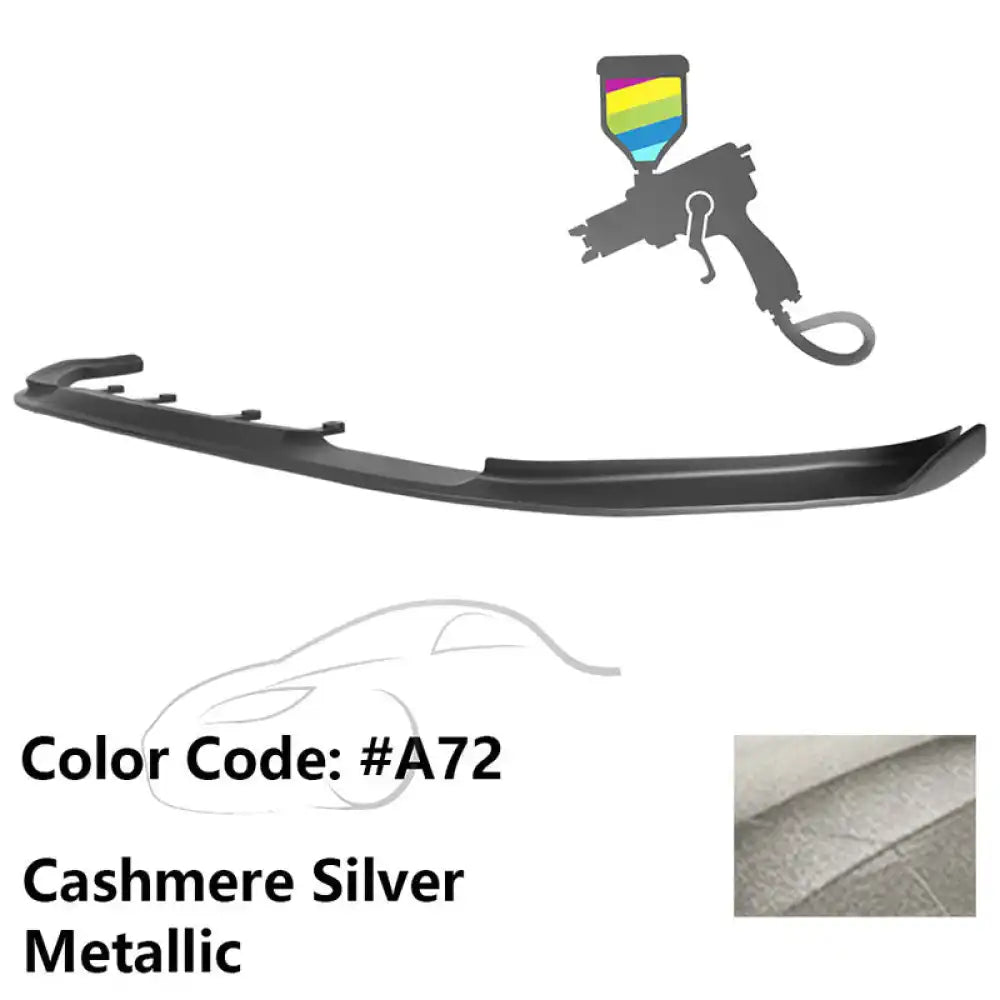 2017-2020 BMW G30 5 Series M Sport HM Painted Front Bumper Lip ABS Painted #A72 Cashmere Silver Metallic