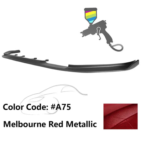 2017-2020 BMW G30 5 Series M Sport HM Painted Front Bumper Lip ABS Painted #A75 Melbourne Red Metallic
