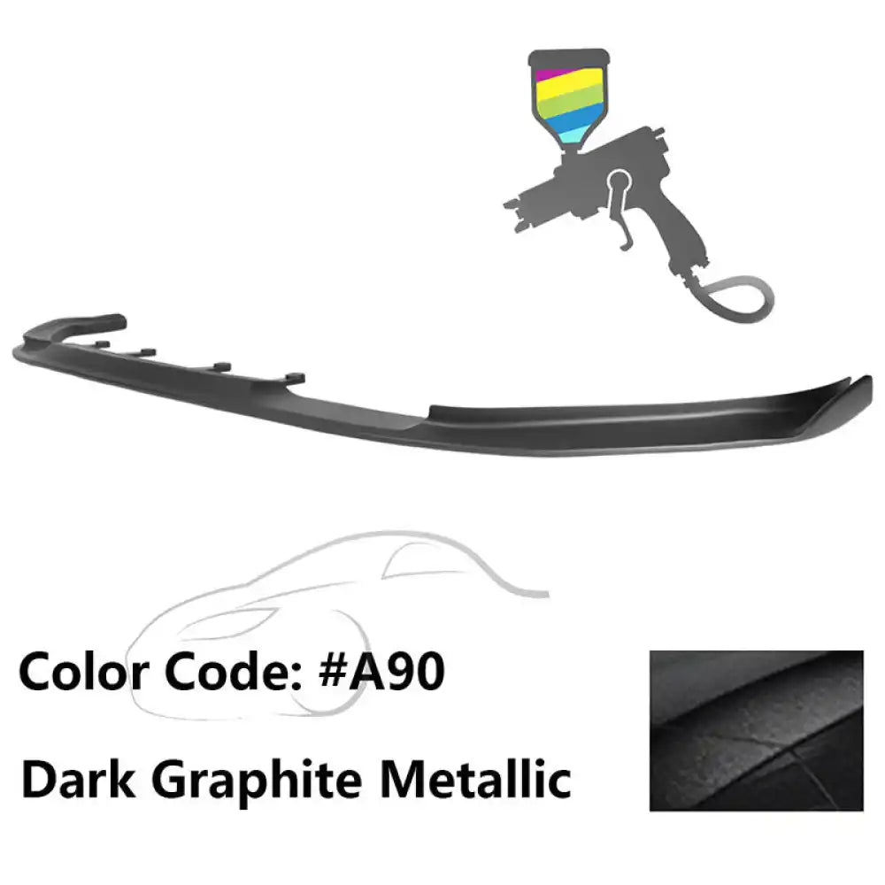 2017-2020 BMW G30 5 Series M Sport HM Painted Front Bumper Lip ABS Painted #A90 Dark Graphite Metallic