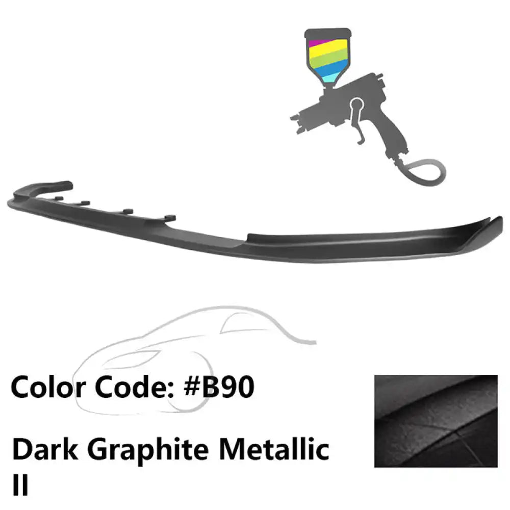 2017-2020 BMW G30 5 Series M Sport HM Painted Front Bumper Lip ABS Painted #B90 Dark Graphite Metallic II
