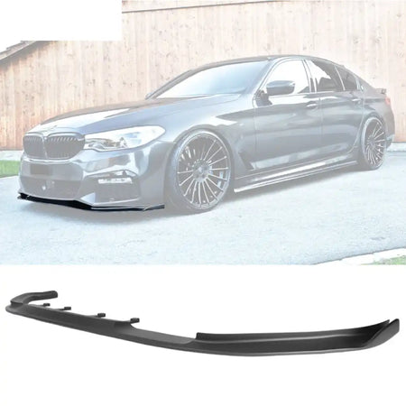 2017-2020 BMW G30 5 Series M Sport HM Painted Front Bumper Lip ABS Black