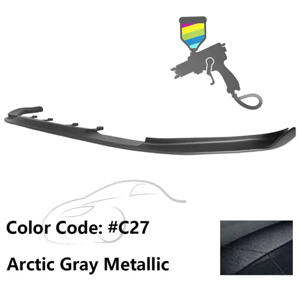 2017-2020 BMW G30 5 Series M Sport HM Painted Front Bumper Lip ABS Painted #C27 Arctic Gray Metallic