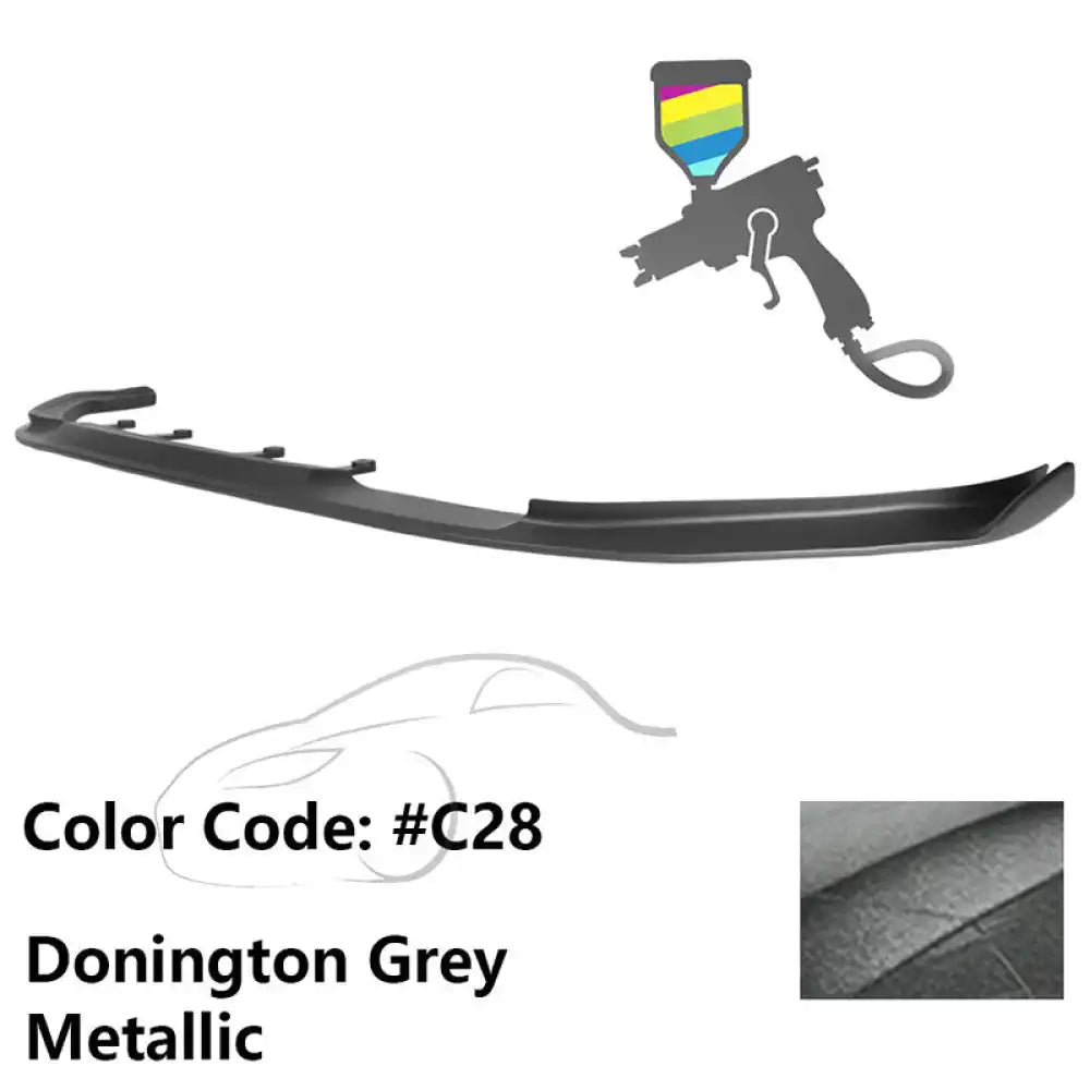 2017-2020 BMW G30 5 Series M Sport HM Painted Front Bumper Lip ABS Painted #C28 Donington Grey Metallic