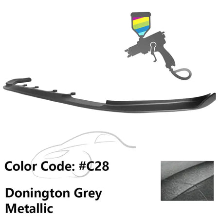 2017-2020 BMW G30 5 Series M Sport HM Painted Front Bumper Lip ABS Painted #C28 Donington Grey Metallic