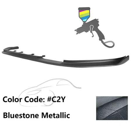 2017-2020 BMW G30 5 Series M Sport HM Painted Front Bumper Lip ABS Painted #C2Y Bluestone Metallic