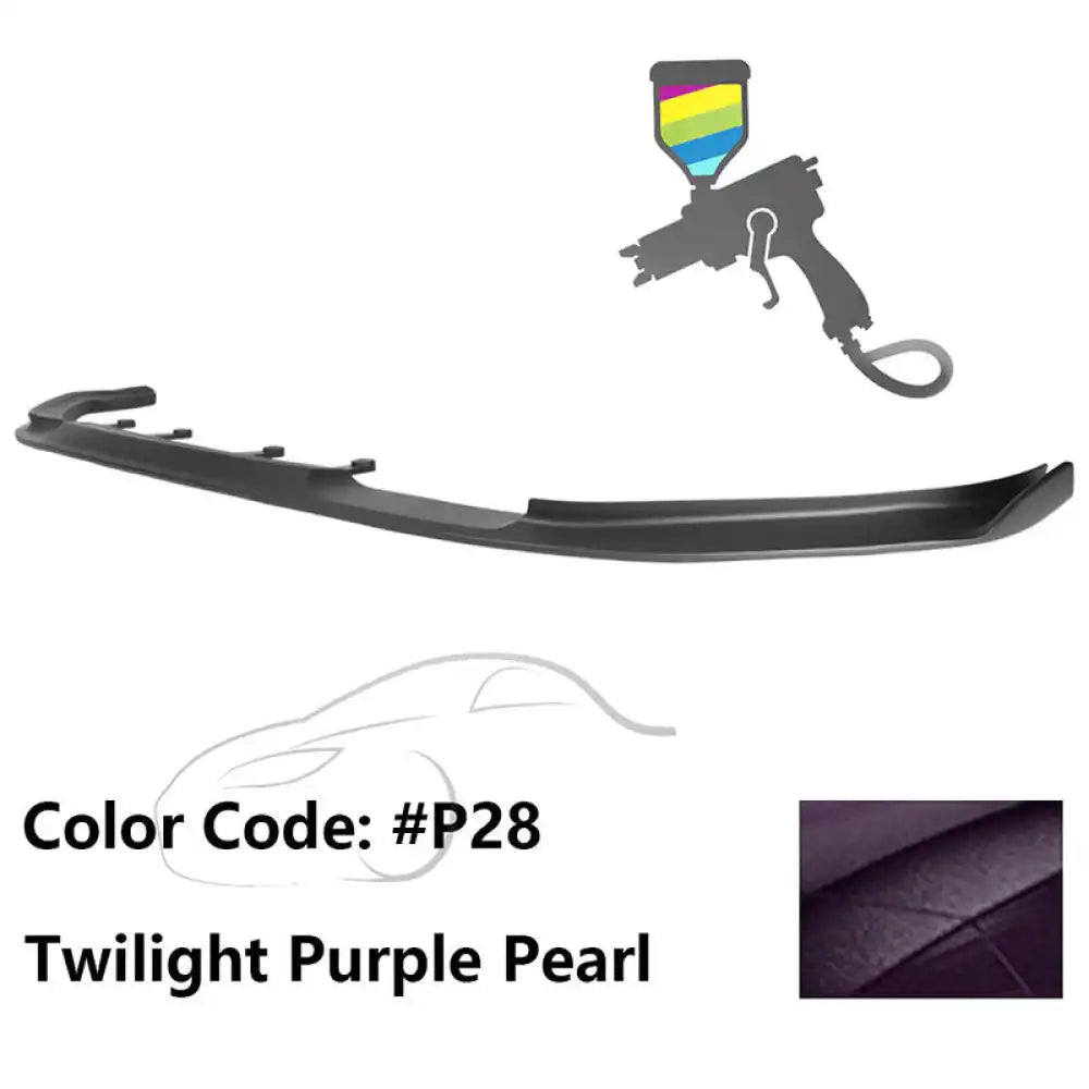 2017-2020 BMW G30 5 Series M Sport HM Painted Front Bumper Lip ABS Painted #P28 Twilight Purple Pearl