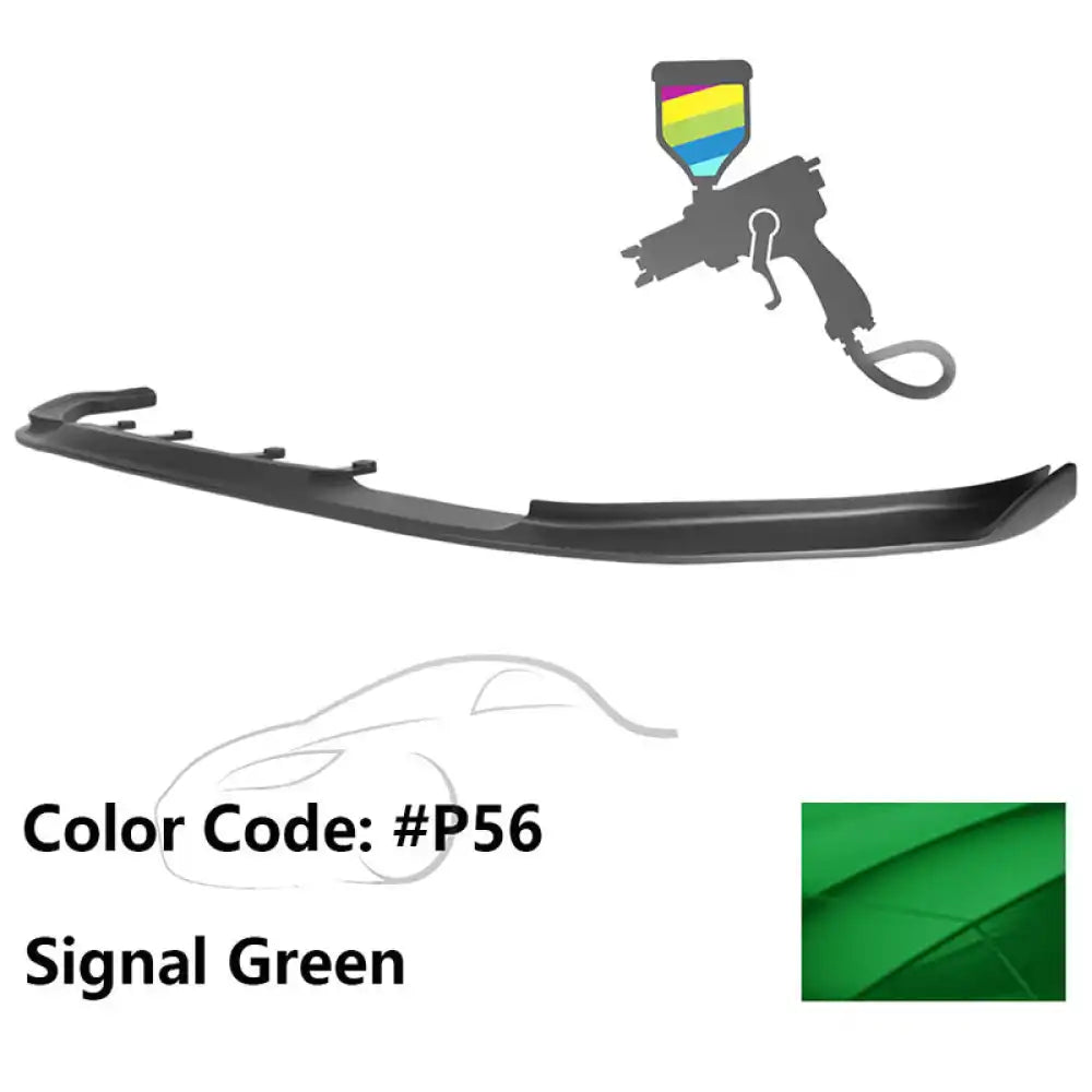 2017-2020 BMW G30 5 Series M Sport HM Painted Front Bumper Lip ABS Painted #P56 Signal Green