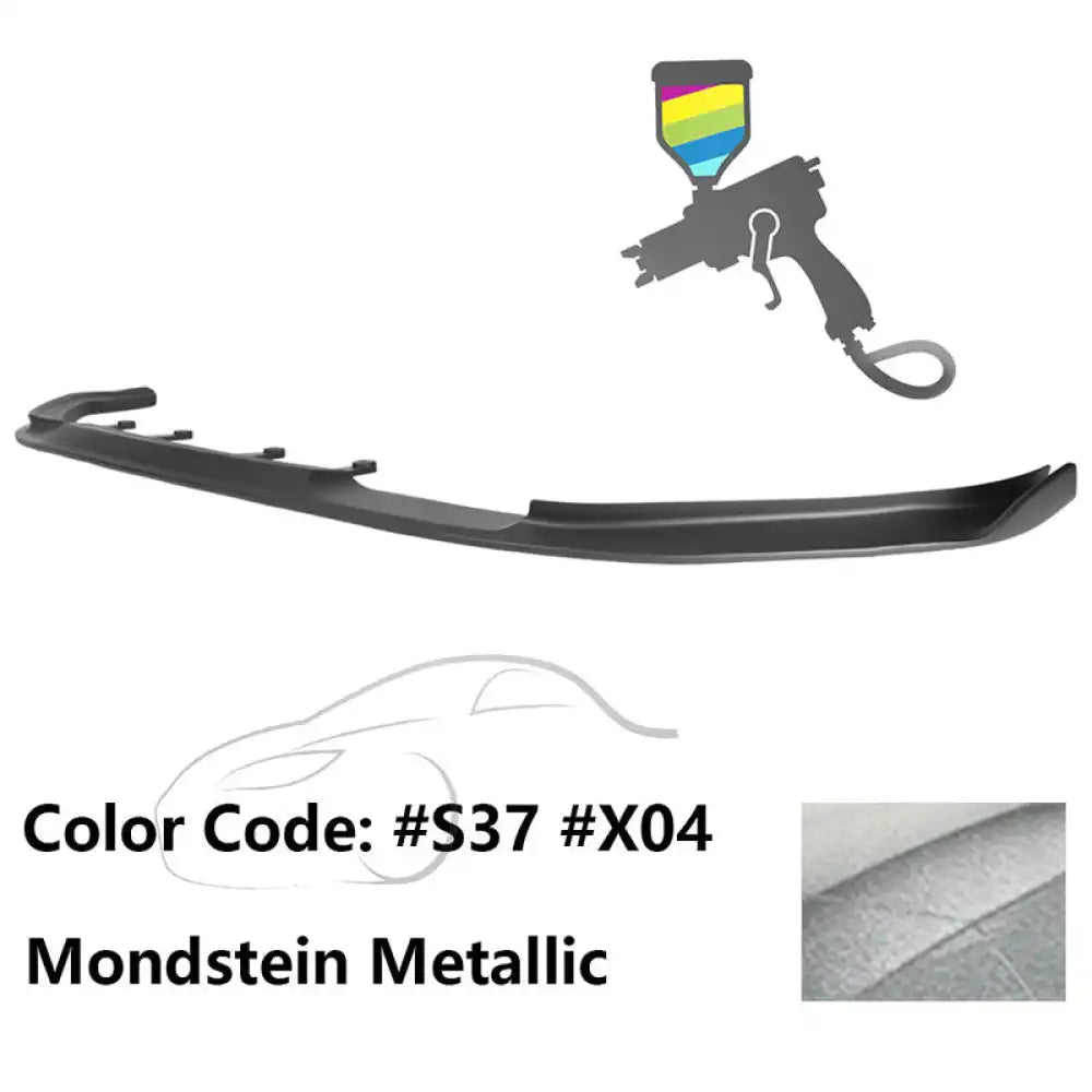 2017-2020 BMW G30 5 Series M Sport HM Painted Front Bumper Lip ABS Painted #S37, X04 Mondstein Metallic