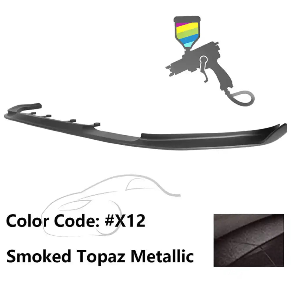 2017-2020 BMW G30 5 Series M Sport HM Painted Front Bumper Lip ABS Painted #X12 Smoked Topaz Metallic