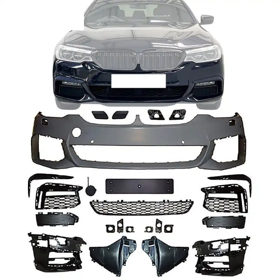 2017-2020 BMW G30 5 Series Sedan 4DR M-Tech Style Front Bumper Cover