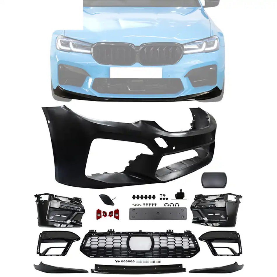 2017-2020 BMW G30 G31 5 Series CS Style Front + Rear Bumper Cover