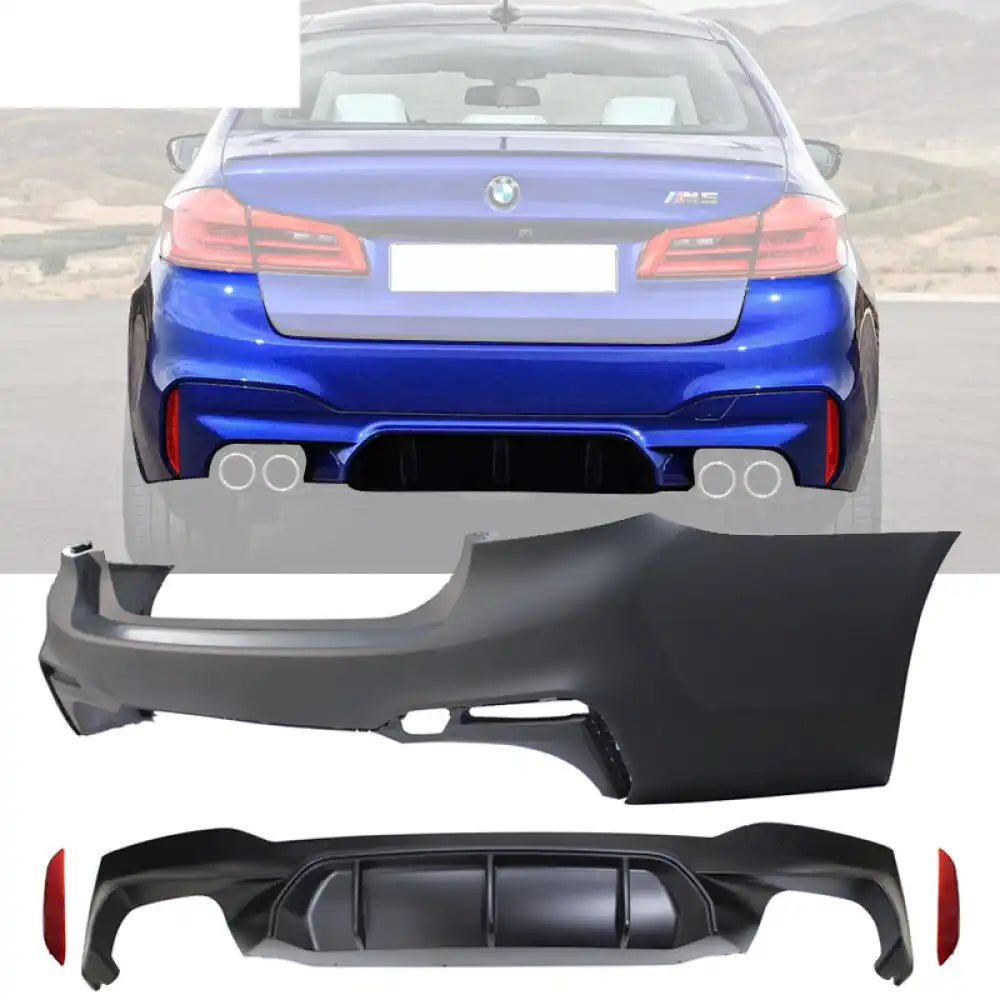 2017-2020 BMW G30 Sedan M5 Style Rear Bumper Cover Conversion PP