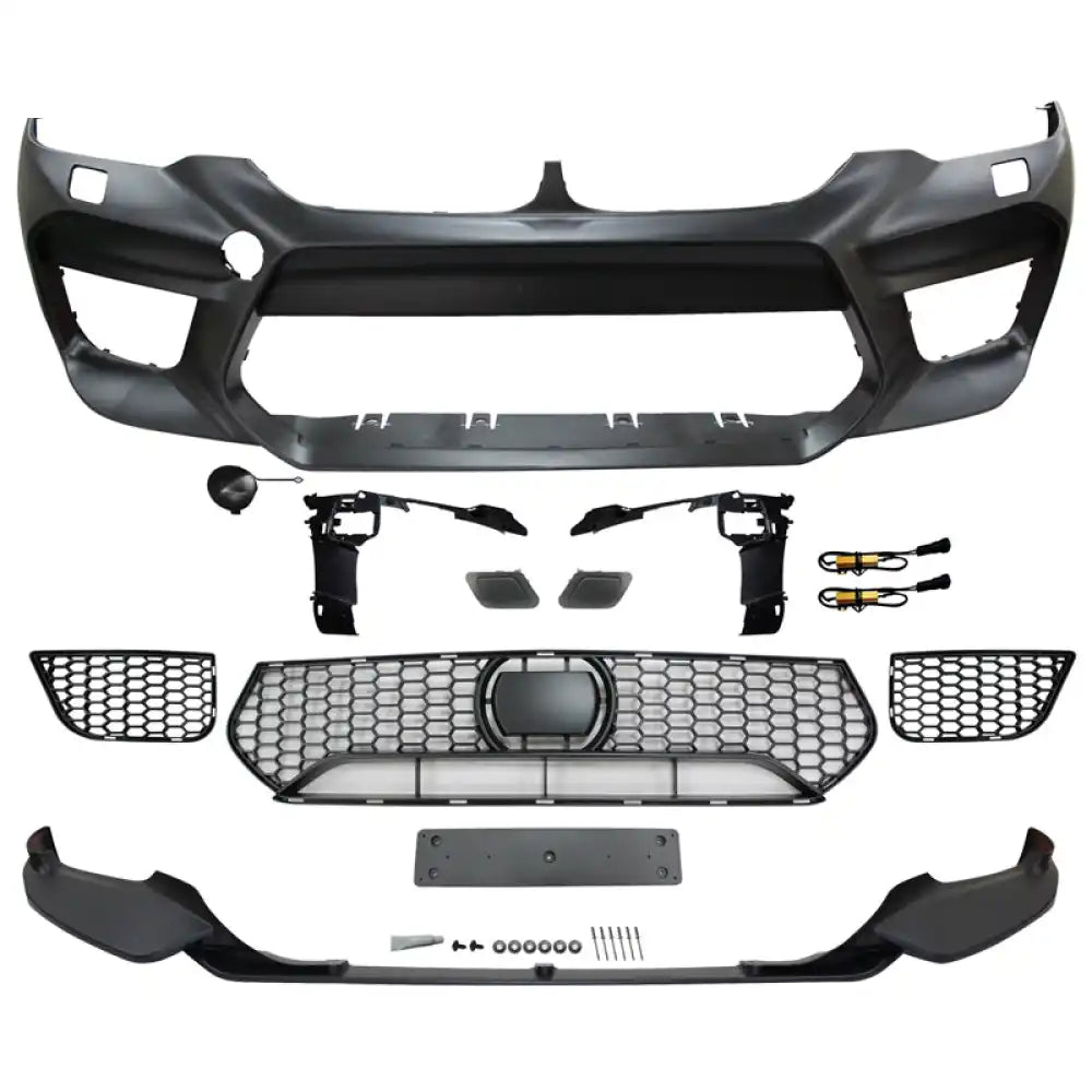 2017-2020 BMW G30 to M5 Style Front Rear Bumpers Side Skirts PP