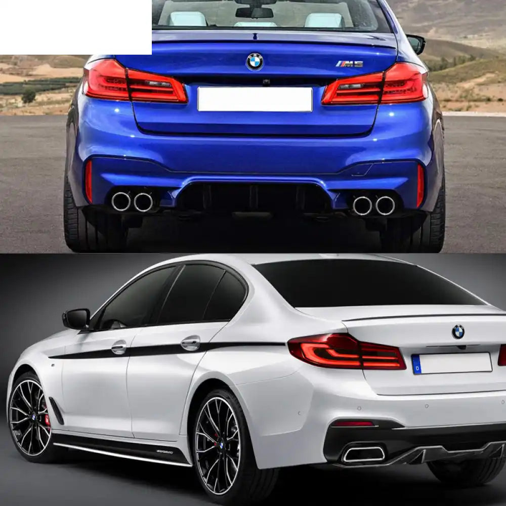 2017-2020 BMW G30 to M5 Style Front Rear Bumpers Side Skirts PP