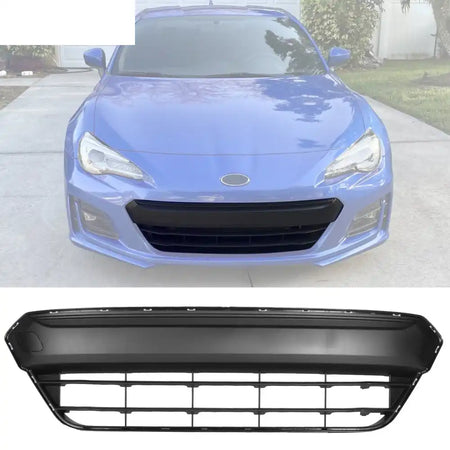 2017-2020 Subaru BRZ OE Style Black Front Bumper Hood Grille ABS Unpainted Black