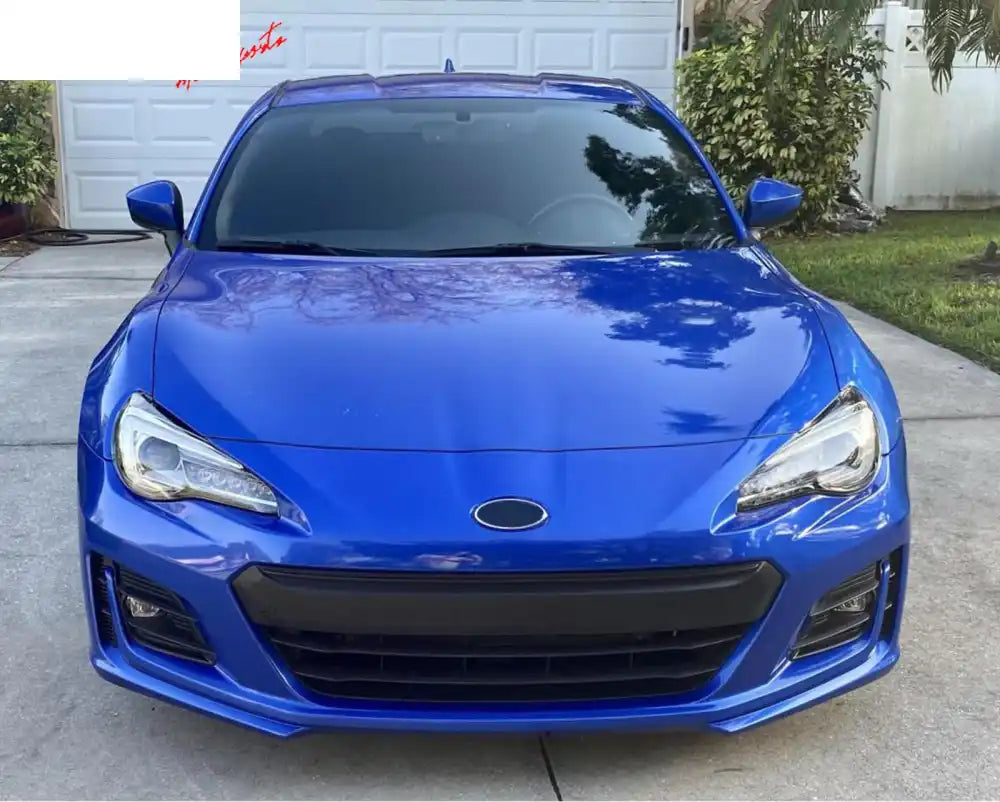 2017-2020 Subaru BRZ OE Style Black Front Bumper Hood Grille ABS Unpainted Black
