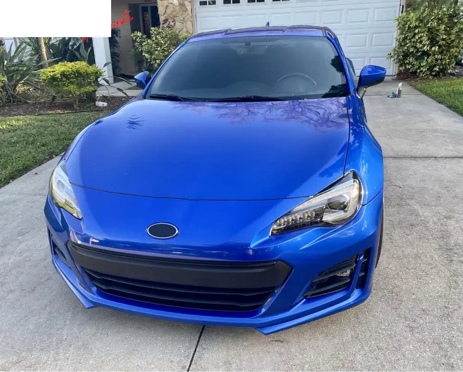 2017-2020 Subaru BRZ OE Style Black Front Bumper Hood Grille ABS Unpainted Black