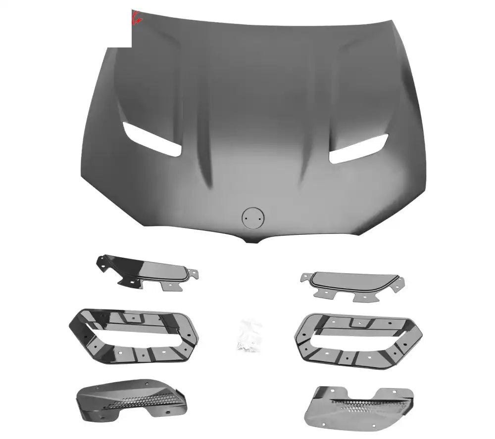 2017-2023 BMW 5 Series G30& F90 M5 Aluminum Front Hood Cover CS Style
