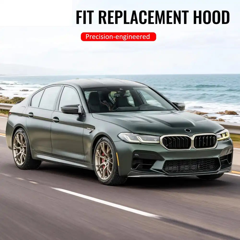 2017-2023 BMW 5 Series G30& F90 M5 Aluminum Front Hood Cover CS Style