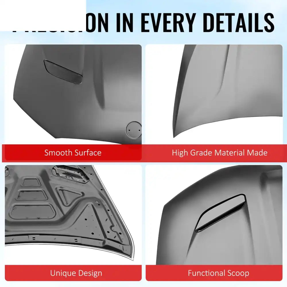 2017-2023 BMW 5 Series G30& F90 M5 Aluminum Front Hood Cover CS Style