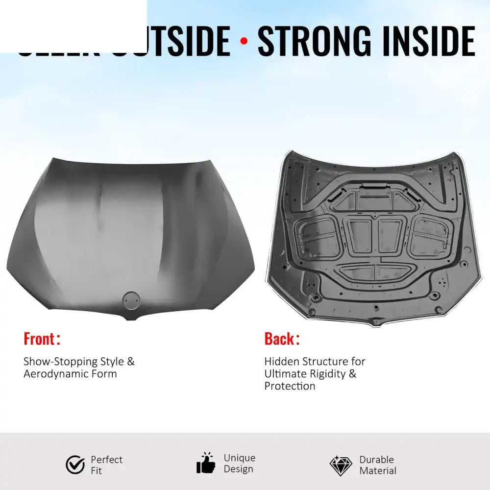 2017-2023 BMW 5Series G30 F90 M5 Aluminum Competition Style Front Hood