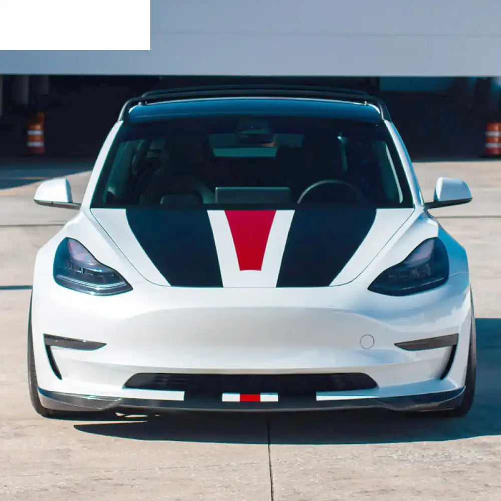 2017-2023 Tesla Model 3 Front Lip Spoiler PP IKON Style