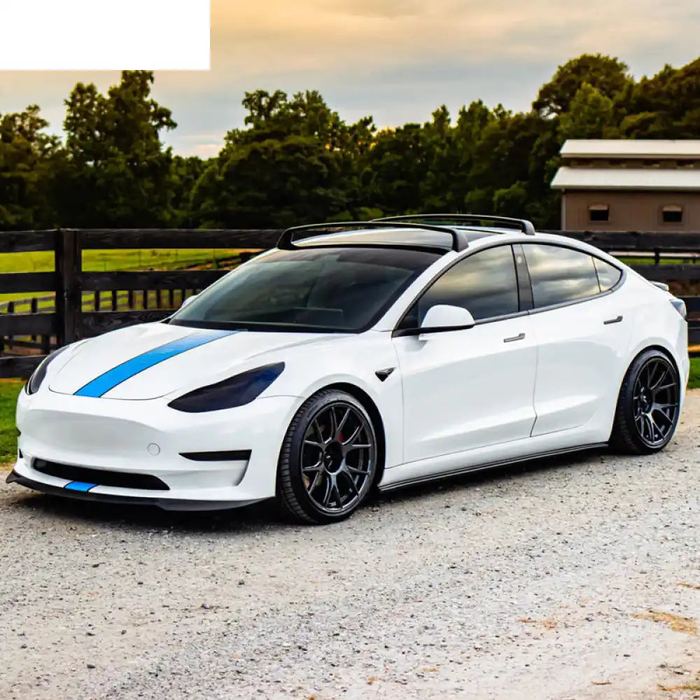 2017-2023 Tesla Model 3 Front Lip Spoiler PP IKON Style