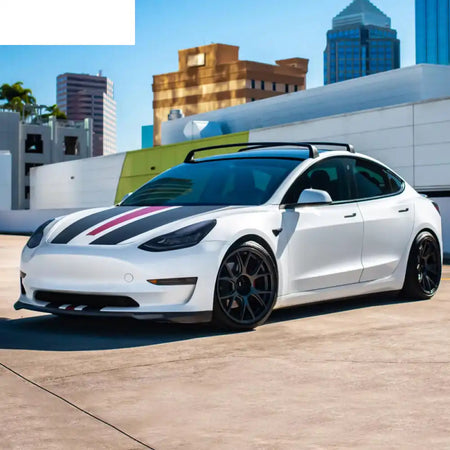 2017-2023 Tesla Model 3 Front Lip Spoiler PP IKON Style