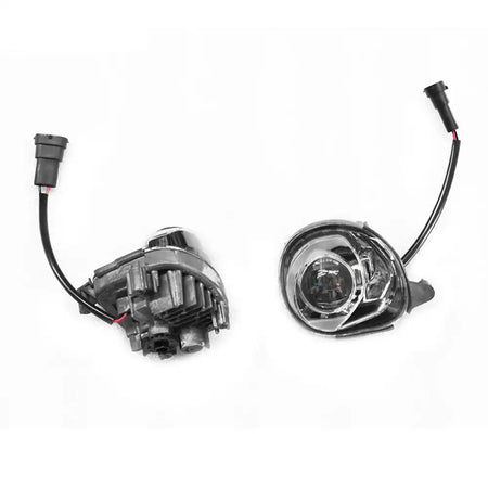 2018-2019 Mazda CX-5 CX5 OE Black Clear Front Fog Light Lamps ABS