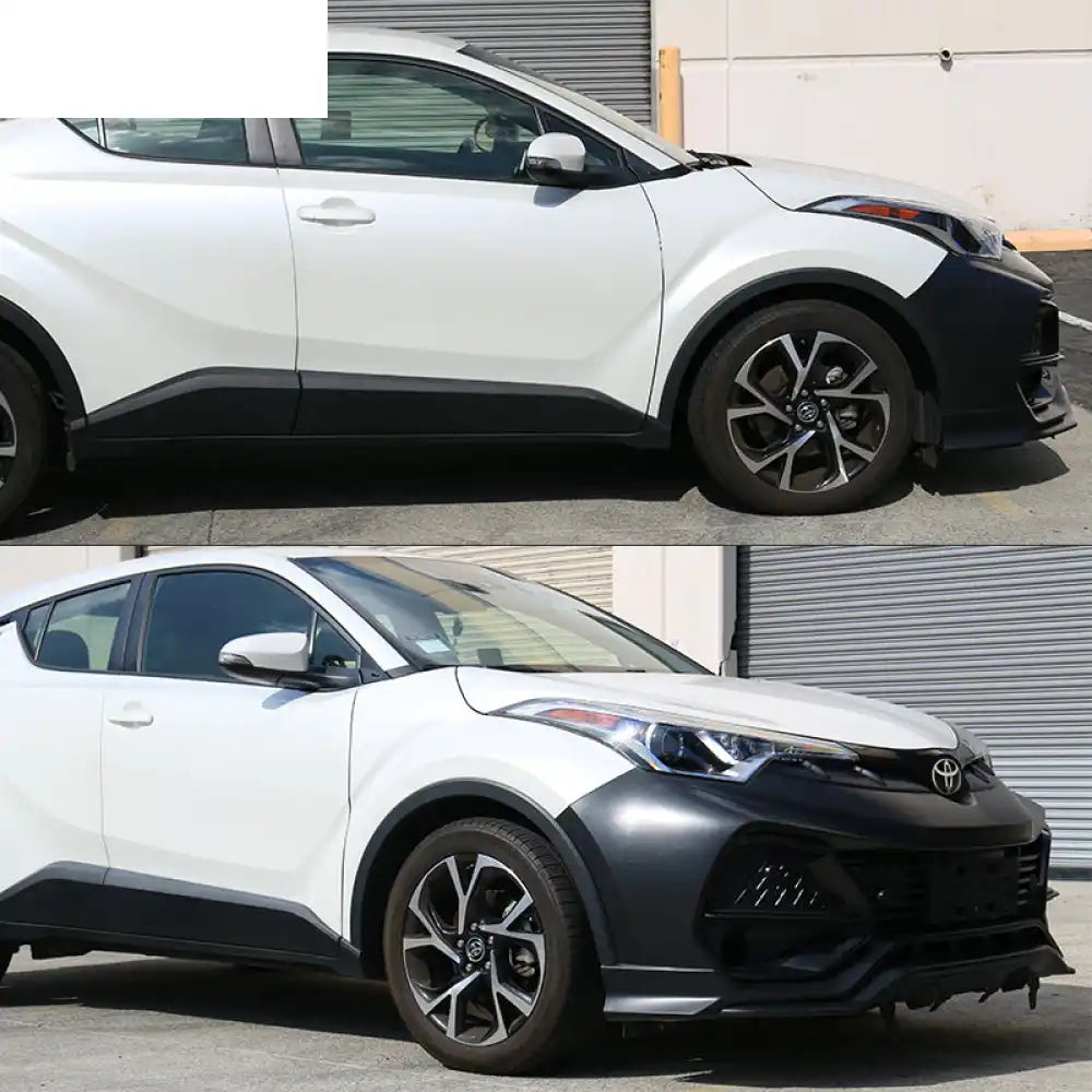 2018-2019 Toyota C-HR H Style Unpainted Front Bumper Cover PP