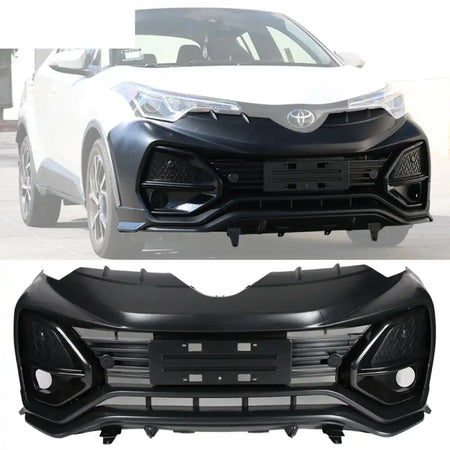 2018-2019 Toyota C-HR H Style Unpainted Front Bumper Cover PP
