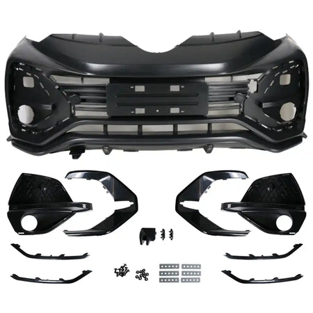 2018-2019 Toyota C-HR H Style Unpainted Front Bumper Cover PP