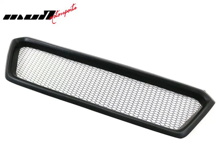 2018-2020 Subaru Crosstrek Unpainted Front Bumper Upper Mesh Grille PU Unpainted Black