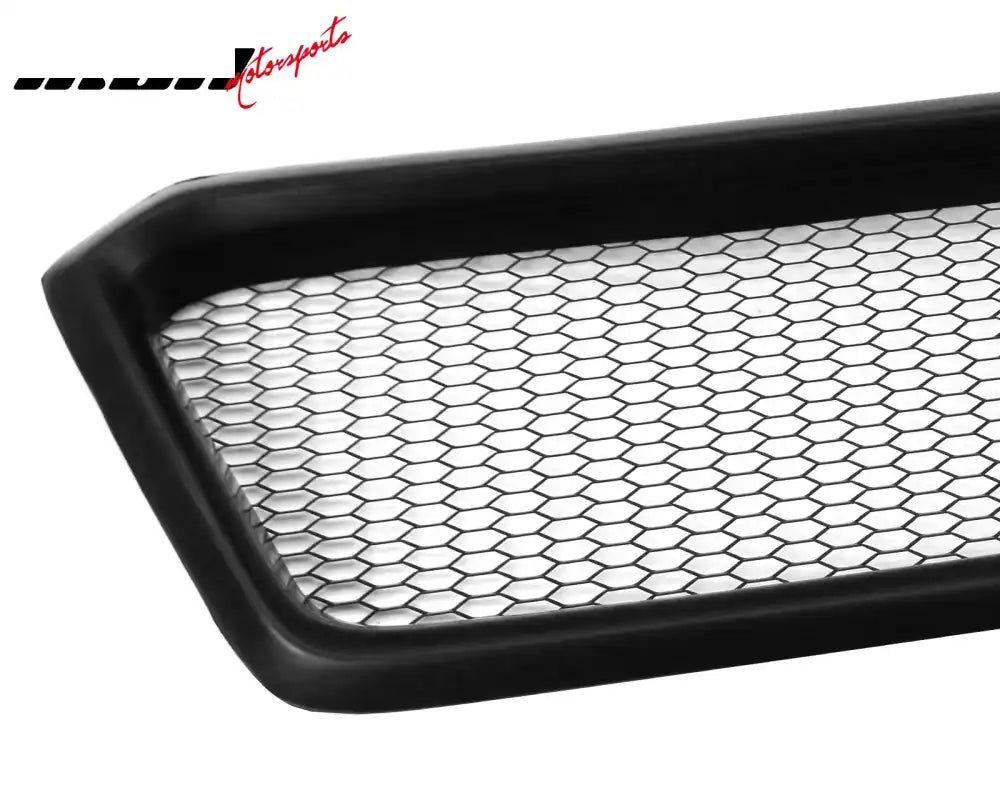 2018-2020 Subaru Crosstrek Unpainted Front Bumper Upper Mesh Grille PU Unpainted Black