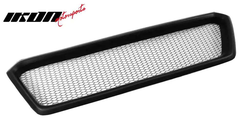2018-2020 Subaru Crosstrek Unpainted Front Bumper Upper Mesh Grille PU Unpainted Black