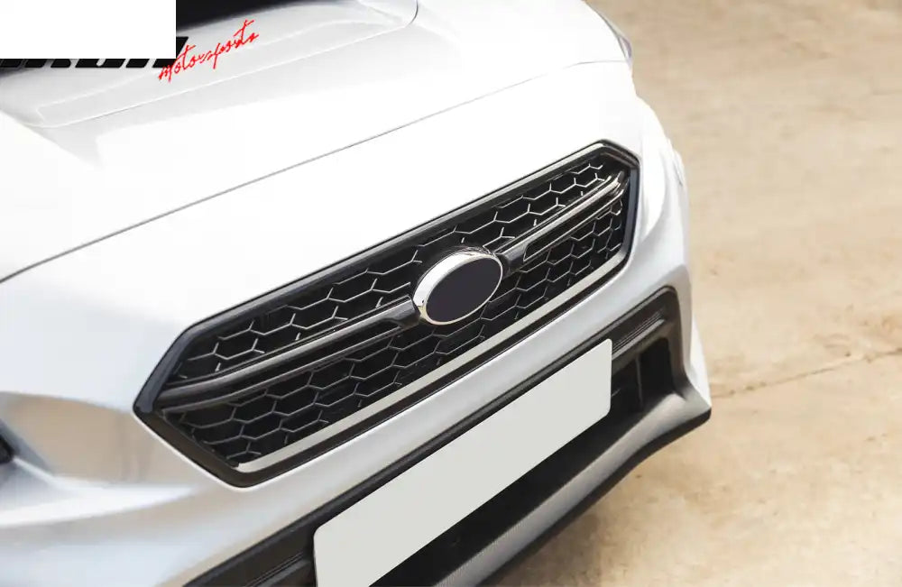 2018-2021 Subaru WRX Gloss Black STI Style Front Bumper Grille ABS STI Style