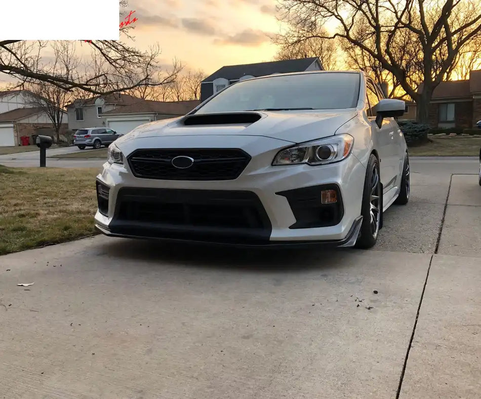 2018-2021 Subaru WRX Gloss Black STI Style Front Bumper Grille ABS STI Style