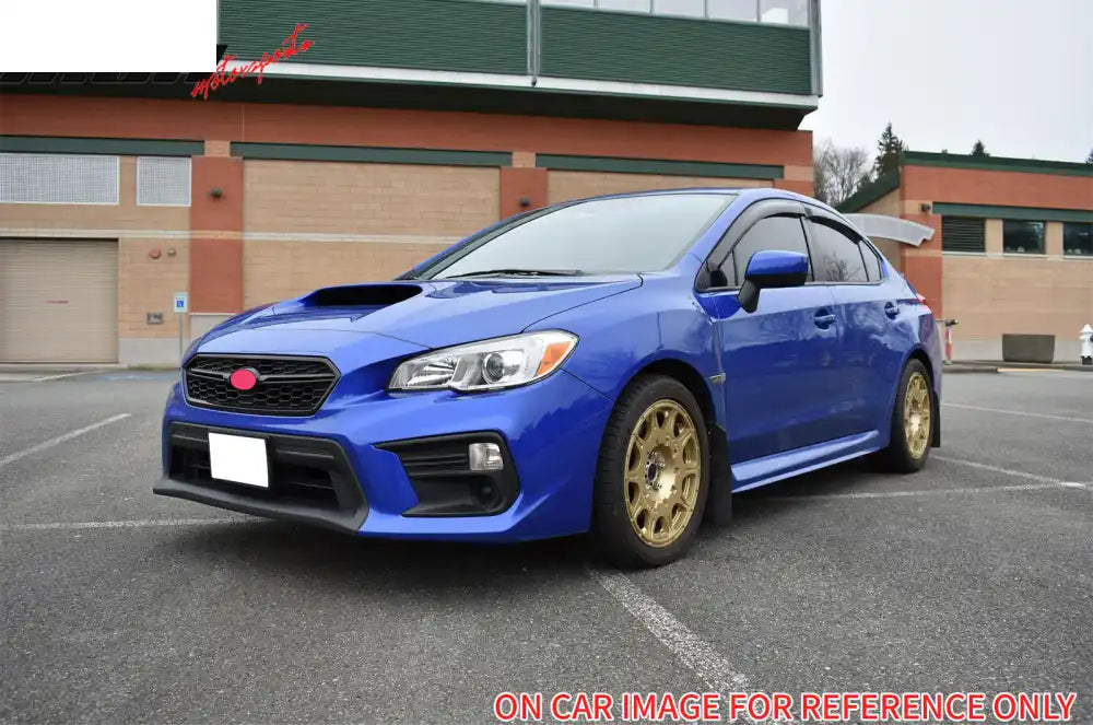 2018-2021 Subaru WRX Gloss Black W/ Red STI Style Front Grille ABS STI Style