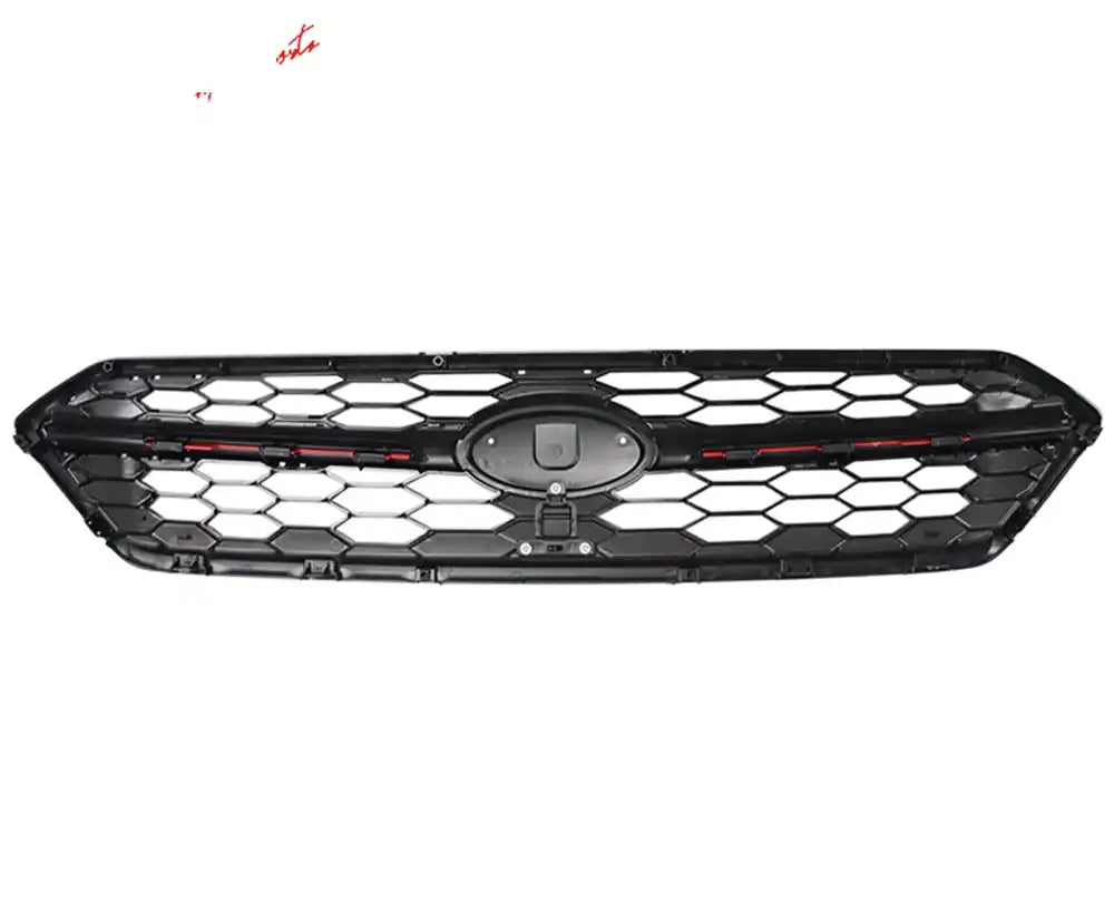 2018-2021 Subaru WRX Gloss Black W/ Red STI Style Front Grille ABS STI Style