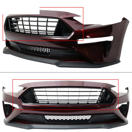 2018-2022 Ford Mustang Front Upper Grid Grille Guard Bumper Grill ABS