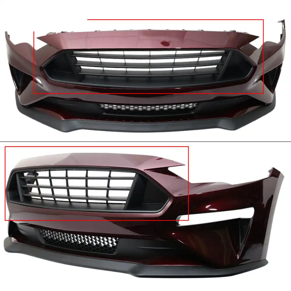 2018-2022 Ford Mustang Front Upper Grid Grille Guard Bumper Grill ABS