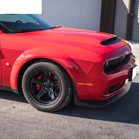 2018-2023 Dodge Challenger Demon Painted Front Bumper Lip PP
