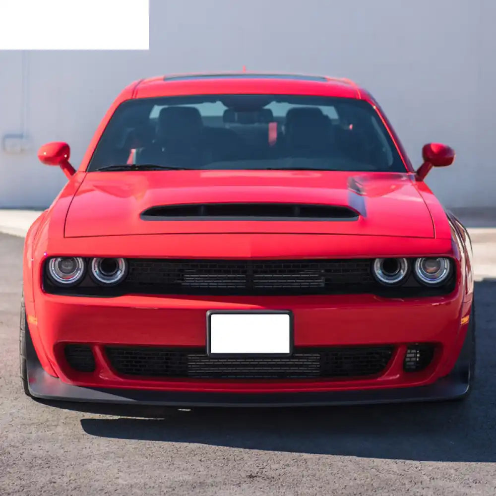 2018-2023 Dodge Challenger Demon Painted Front Bumper Lip PP