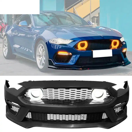 2018-2023 Ford Mustang 21+ Mach 1 Front Bumper Cover LED Grille W/ Lip