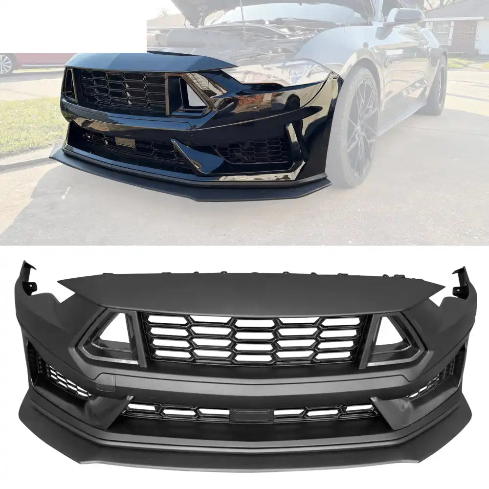 2018-2023 Ford Mustang Dark Horse Style Front Bumper Conversion Kit PP