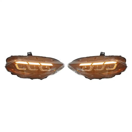 2018-2023 Ford Mustang EcoBoost GT V6 2024 Style Front Head Light Lamp