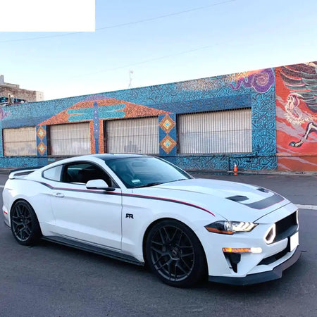 2018-2023 Ford Mustang GT R Spec Style Front Bumper Lip Splitter PP