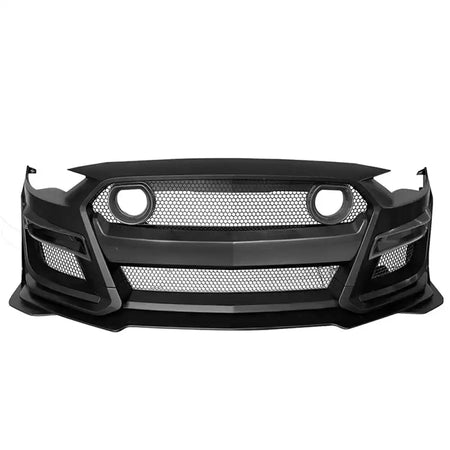 2018-2023 Ford Mustang GT500 Style Front Bumper Cover Lip LED Grille