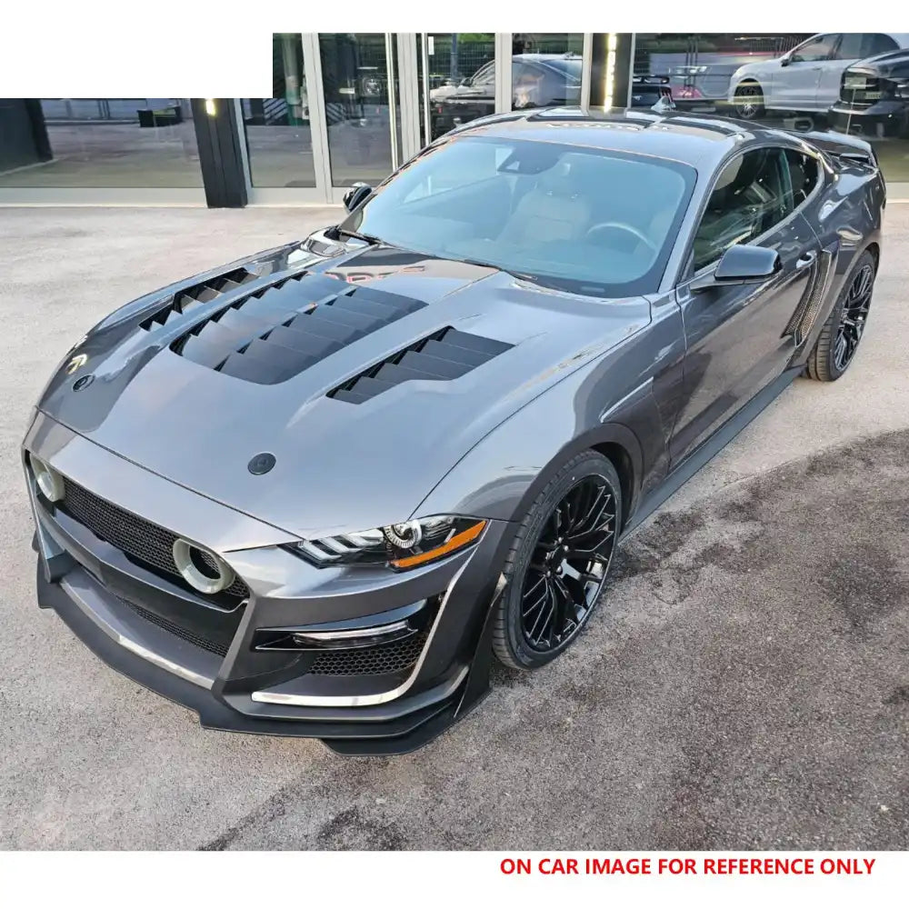 2018-2023 Ford Mustang GT500KR Style Front Hood Engine Bonnet Aluminum
